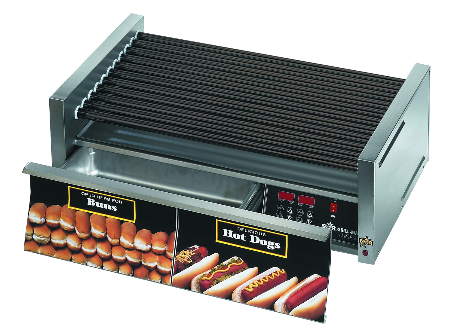 Star, 8A-50STBDE-120V, Hot Dog Grill
