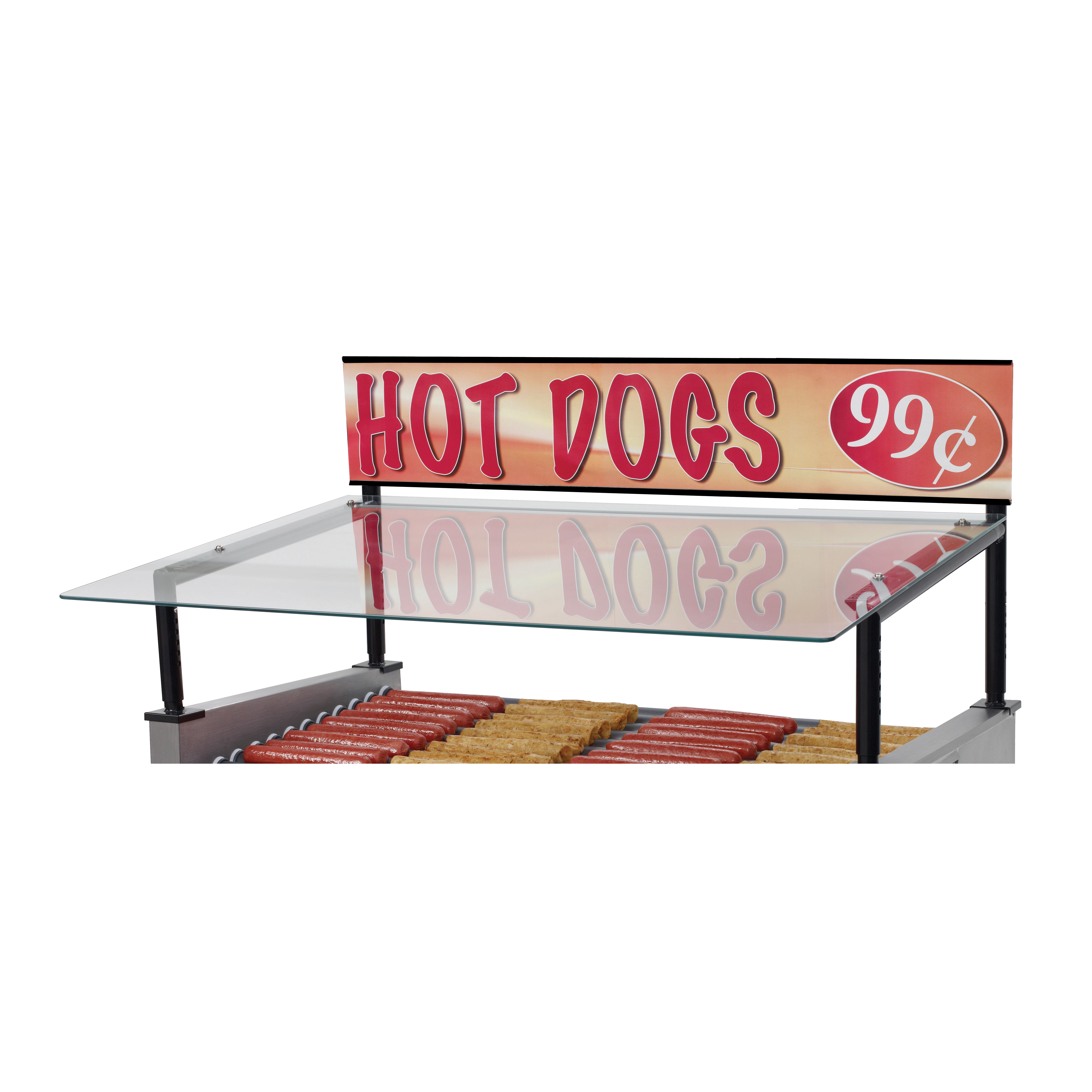 Star, 30SG-G, Hot Dog Grill Sneeze Guard