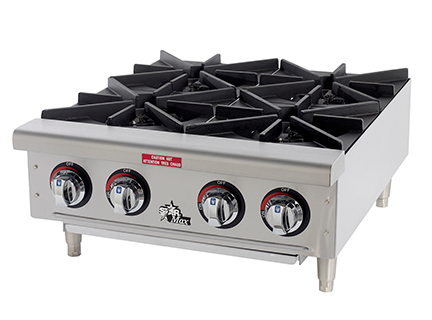 Star, 604HF, Hotplate, Countertop, Gas, 4 Burners, 24.19
