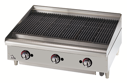 Star, 8H-6036CBF, Charbroiler, Gas, Countertop