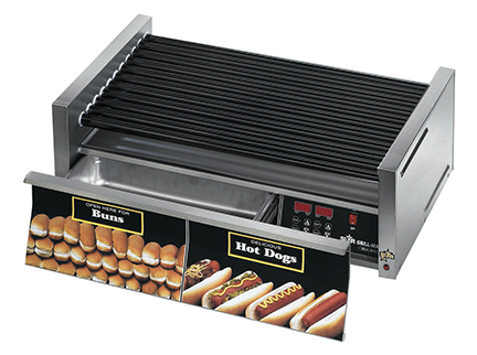 Star, 75STBDE, Hot Dog Grill, 120V, 30.0 Inch, Electronic