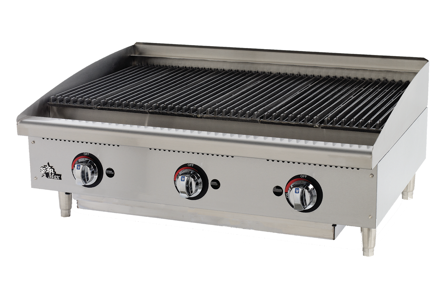 Star, 8H-6136RCBF, Charbroiler, Gas, Countertop