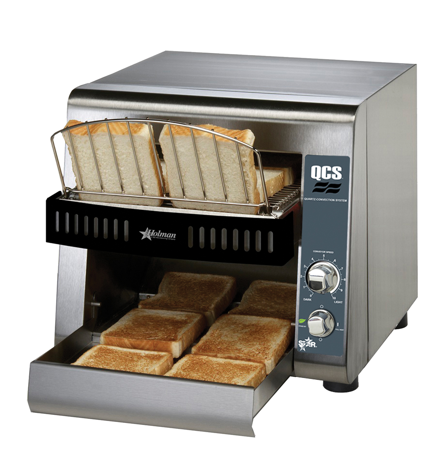 Star, QCS1-350, Toaster, Conveyor Type, 120V