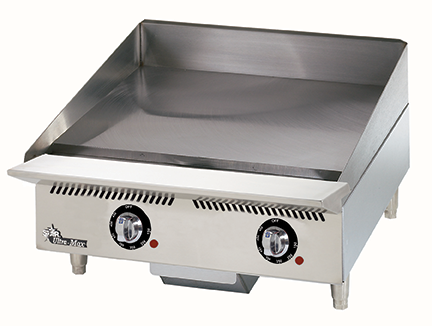 Star, 824TA, Griddle, Gas, Countertop, Heavy-Duty, 24.0 Inch