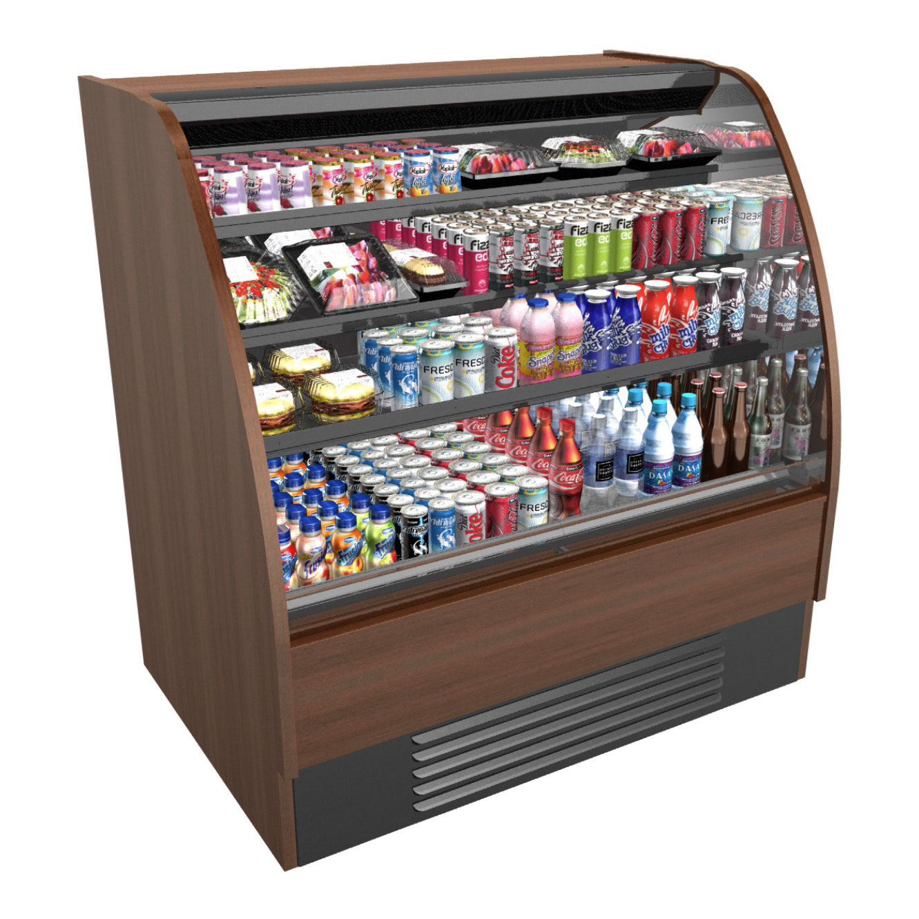 Structural Concepts, HMO2653R, Display Case, Refrigerated, Self-Serve