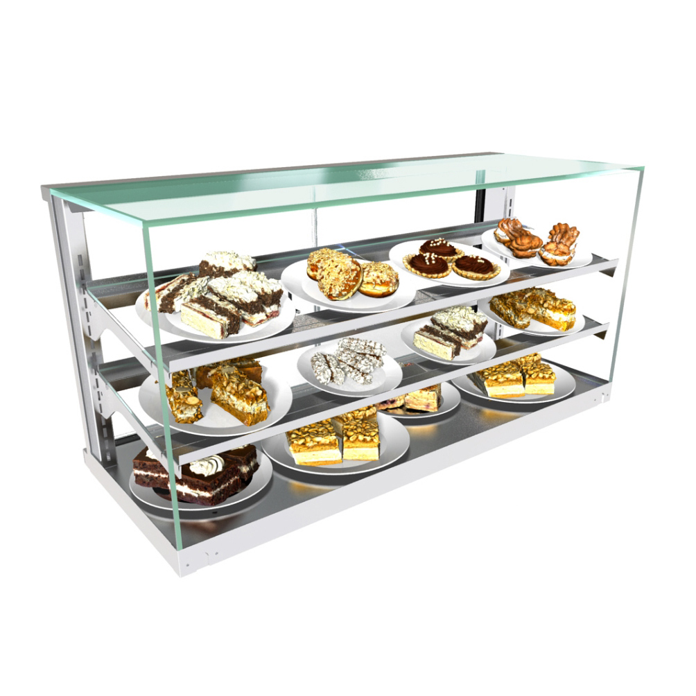Structural Concepts, CGSV3422, Display Case, Non-Refrigerated Countertop