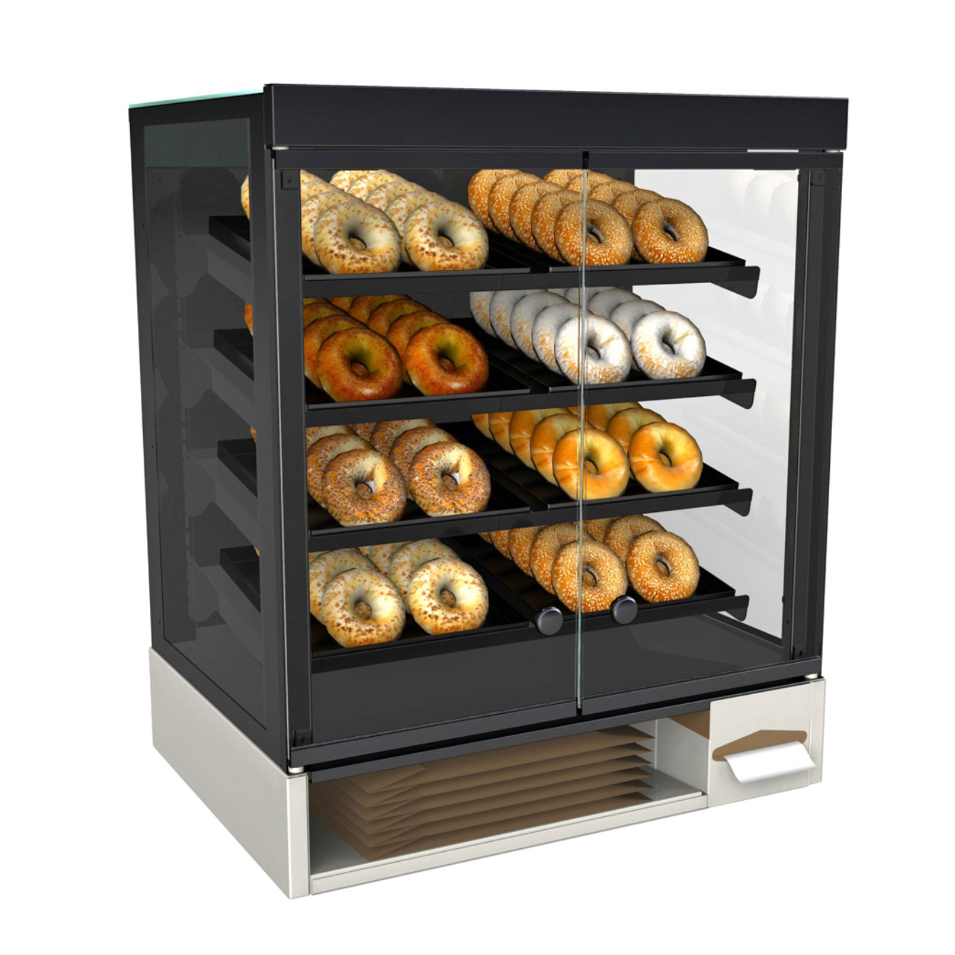 Structural Concepts, CSC3223, Display Case, Non-Refrigerated Countertop