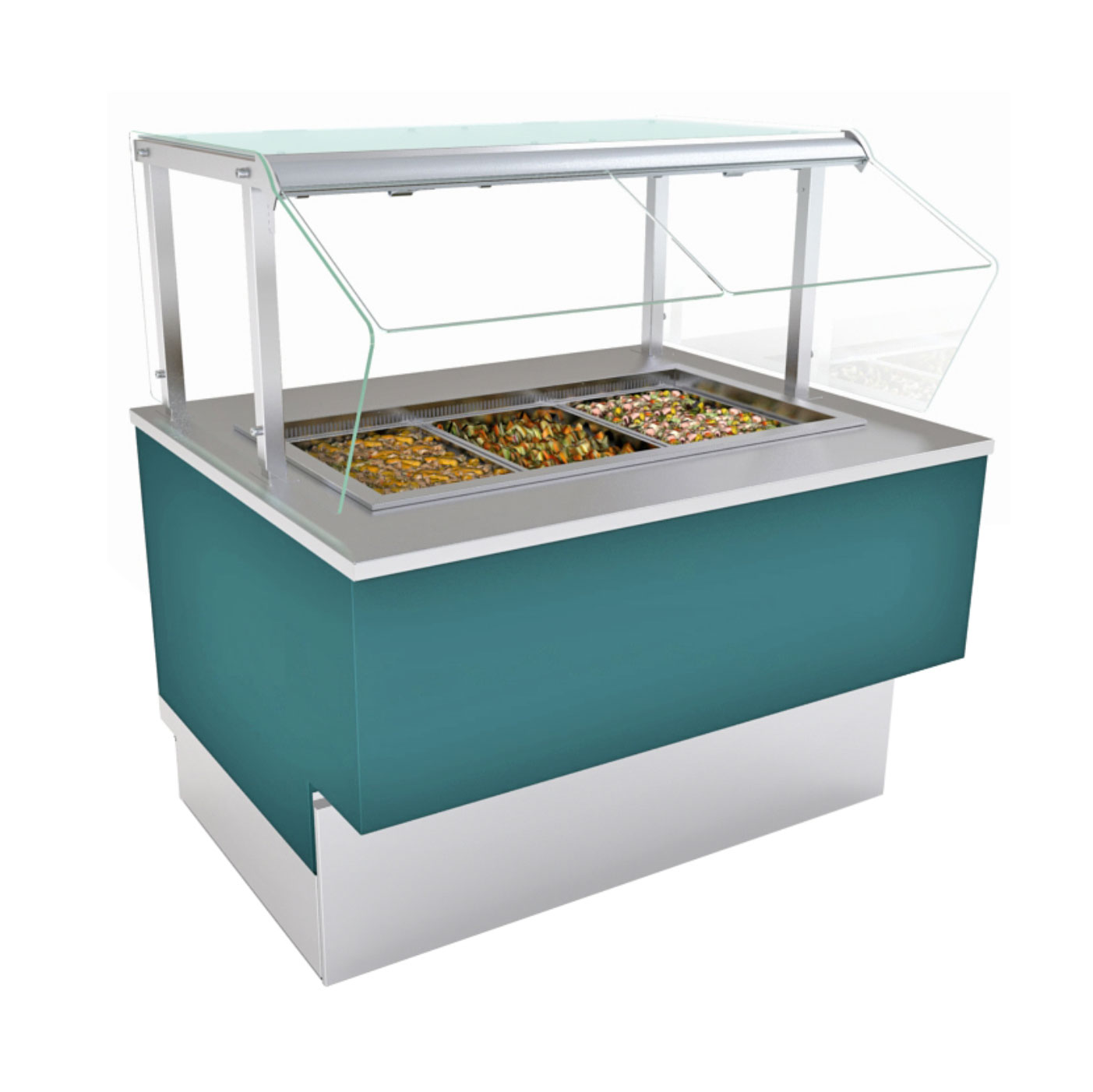 Structural Concepts, FB3SS-2R, Serving Counter, Cold Food