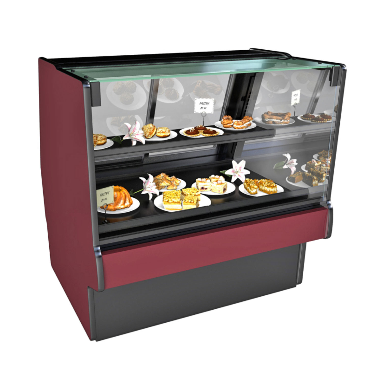 Structural Concepts, GMDSV4D, Display Case, Non-Refrigerated Bakery
