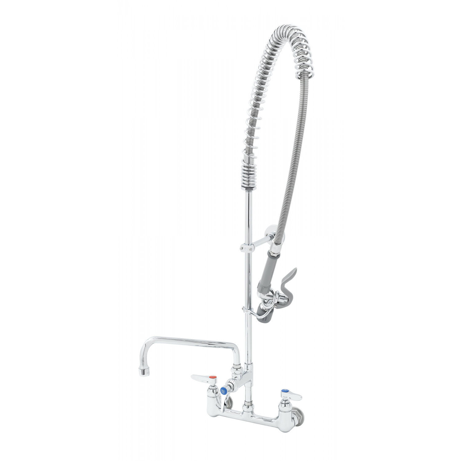 T&S Brass, B-0133-ADF12-BJ, Pre-Rinse Faucet Assembly, with Add On Faucet