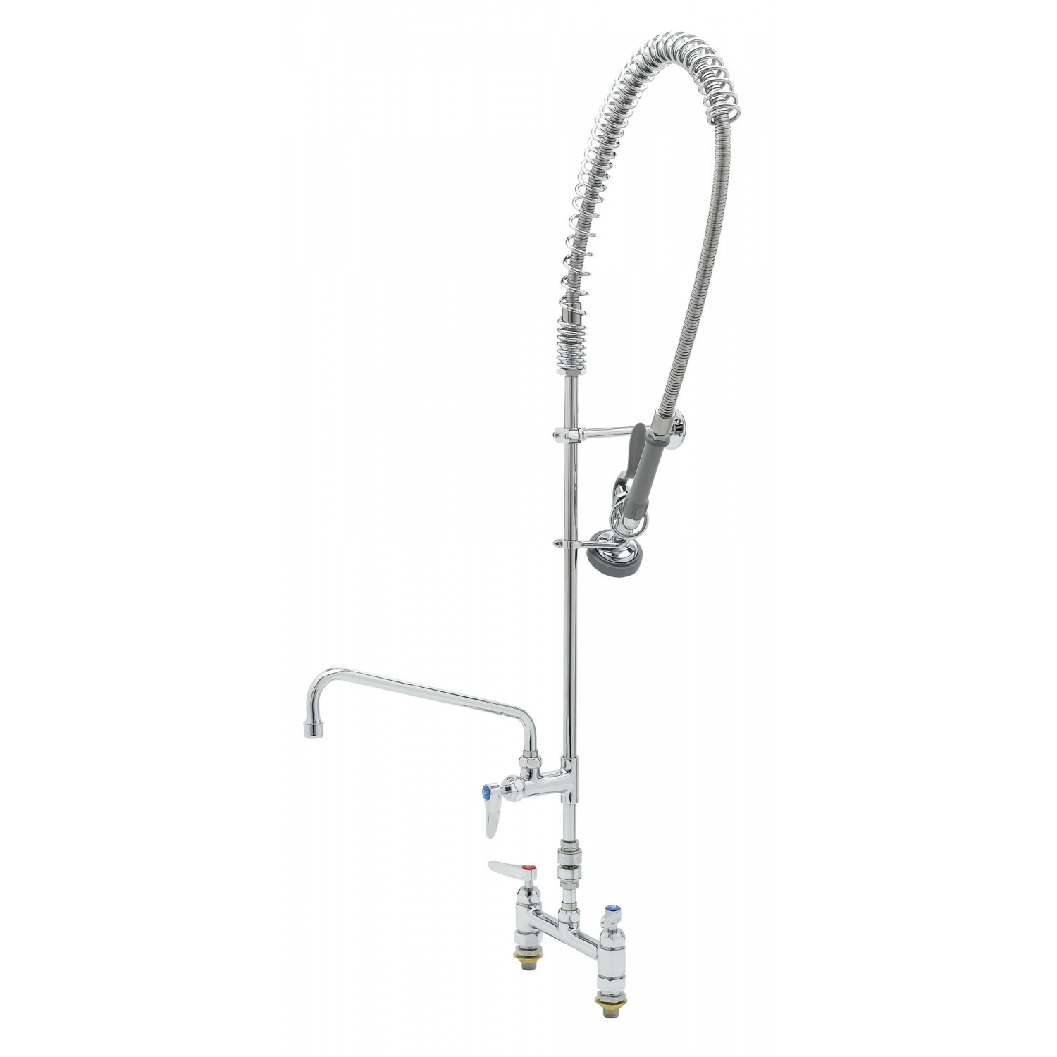 T&S Brass, B-0123-12CRCCVB, Pre-Rinse Faucet Assembly, with Add On Faucet