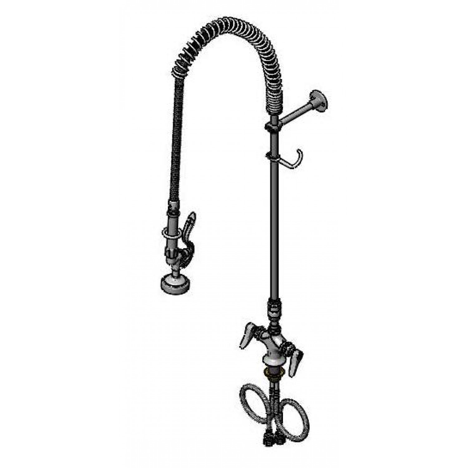 T&S Brass, B-2310, Pre-Rinse Faucet Assembly