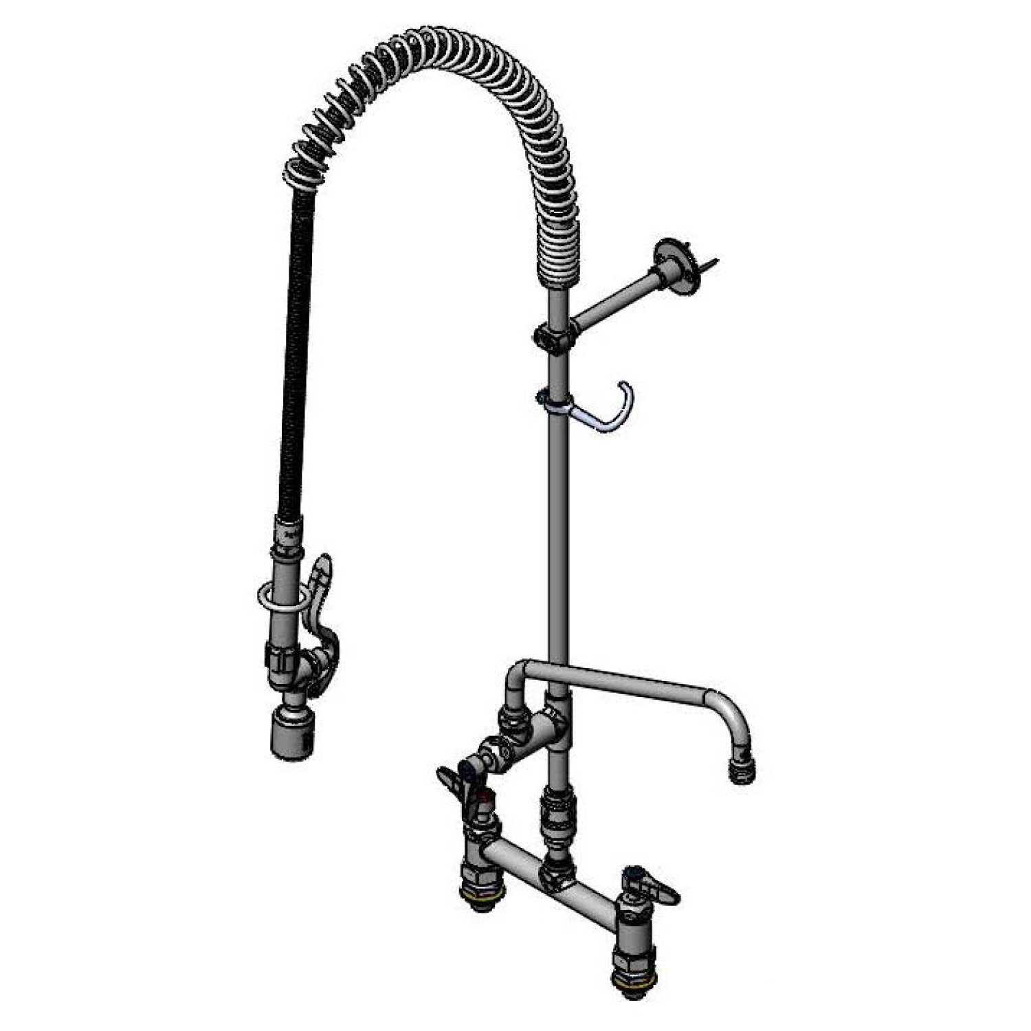 T&S Brass, B-0123-12CRCVBC, Pre-Rinse Units