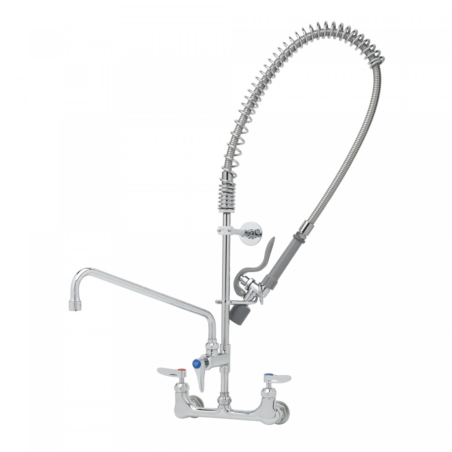 T&S Brass, B-0154-14-CR-BC, Pre-Rinse Faucet Assembly, with Add On Faucet