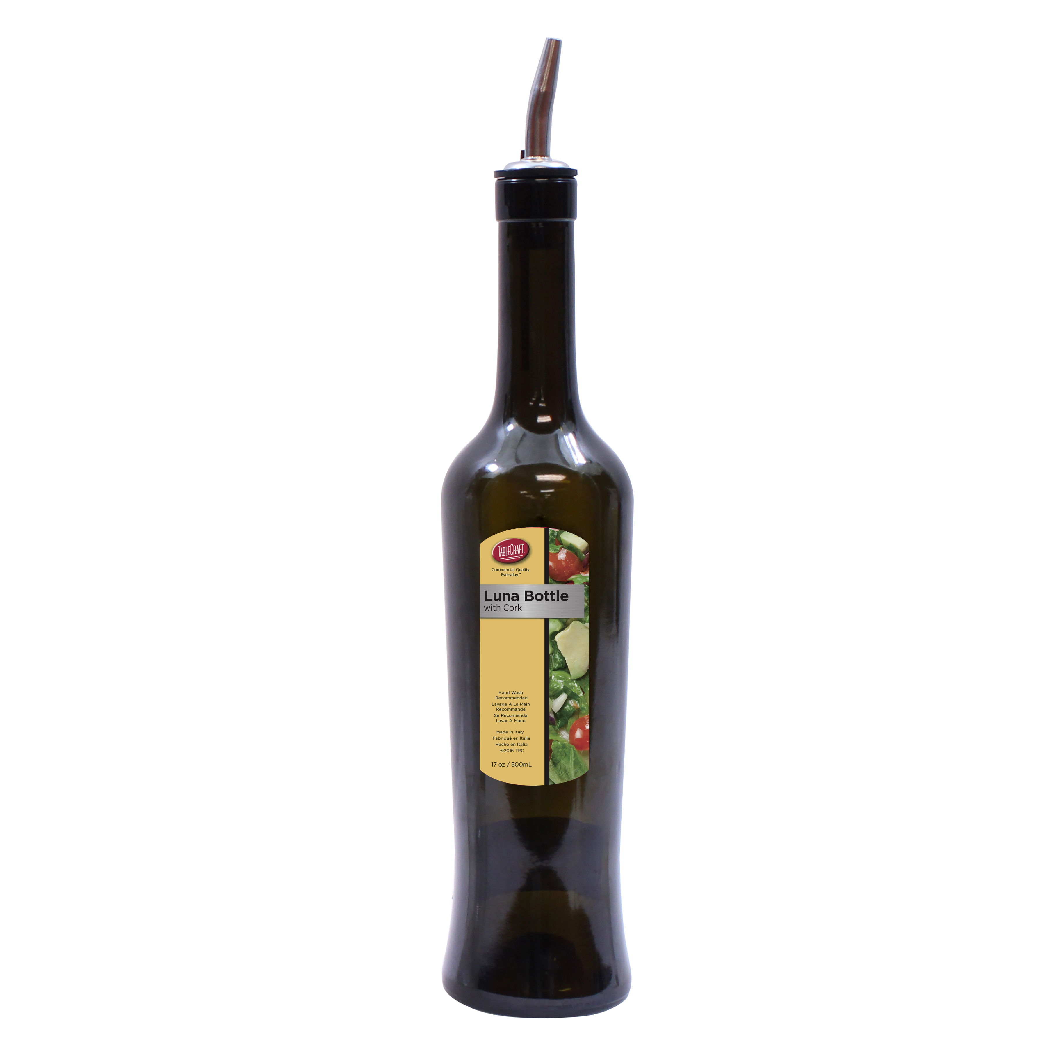 TableCraft Products, H934, Glass, Bottle