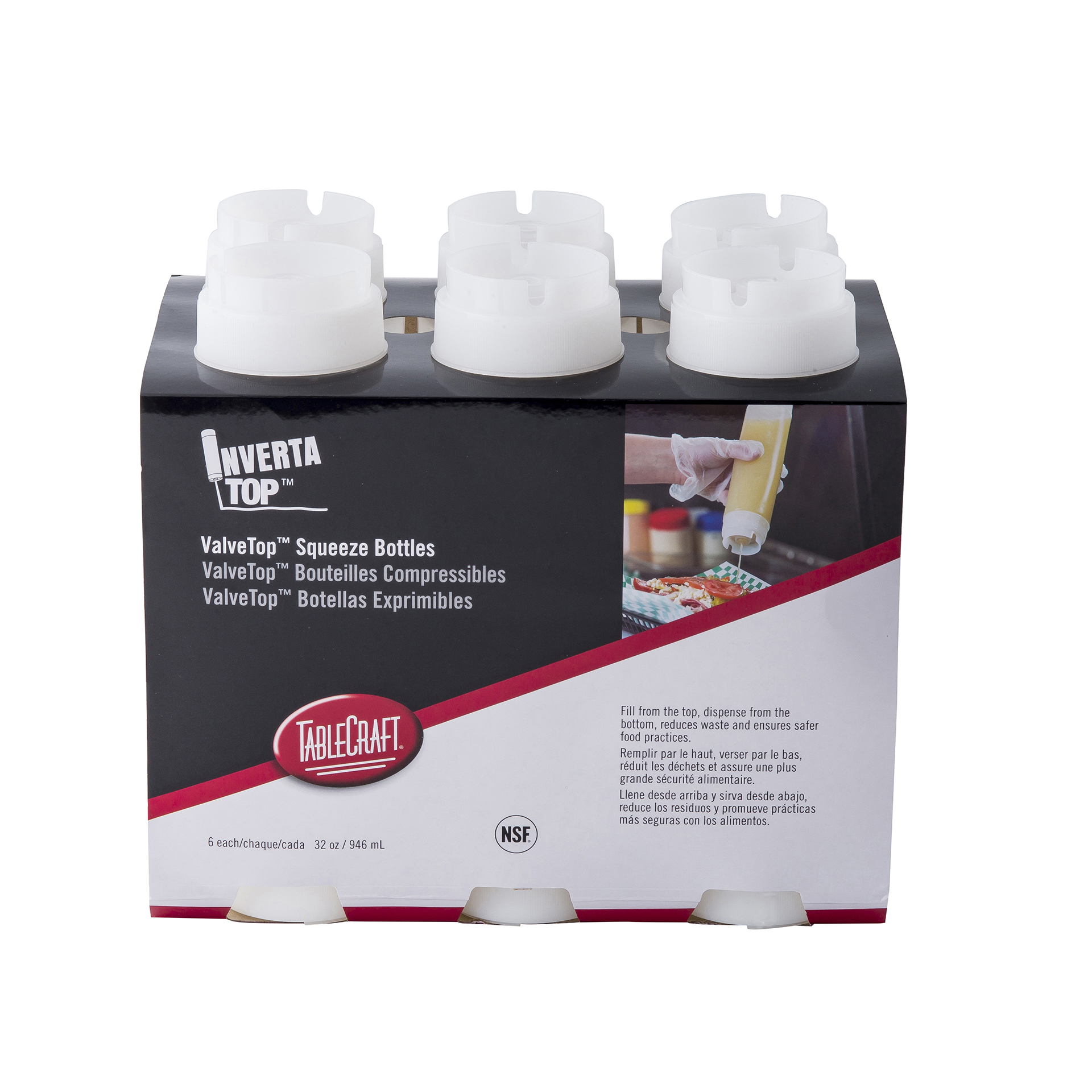 TableCraft Products, C32SV, Squeeze Bottle