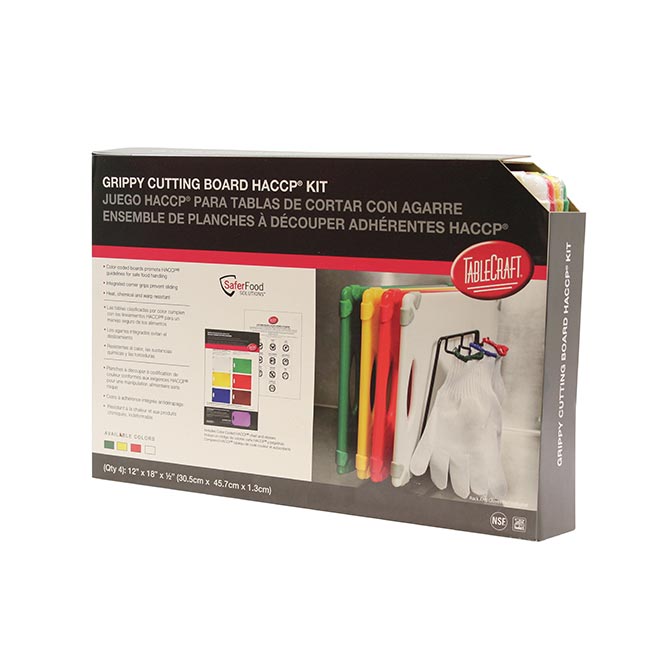 TableCraft Products, CBG1218APK4, Cutting Board, Plastic