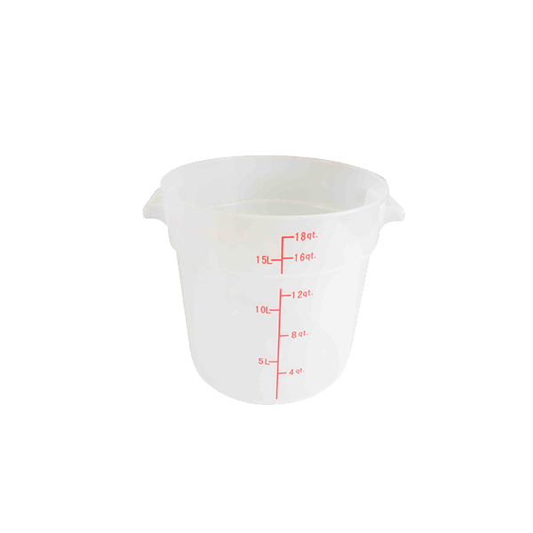 Thunder Group, PLRFT318TL, Food Preparation; Round Food Storage Container & Cover