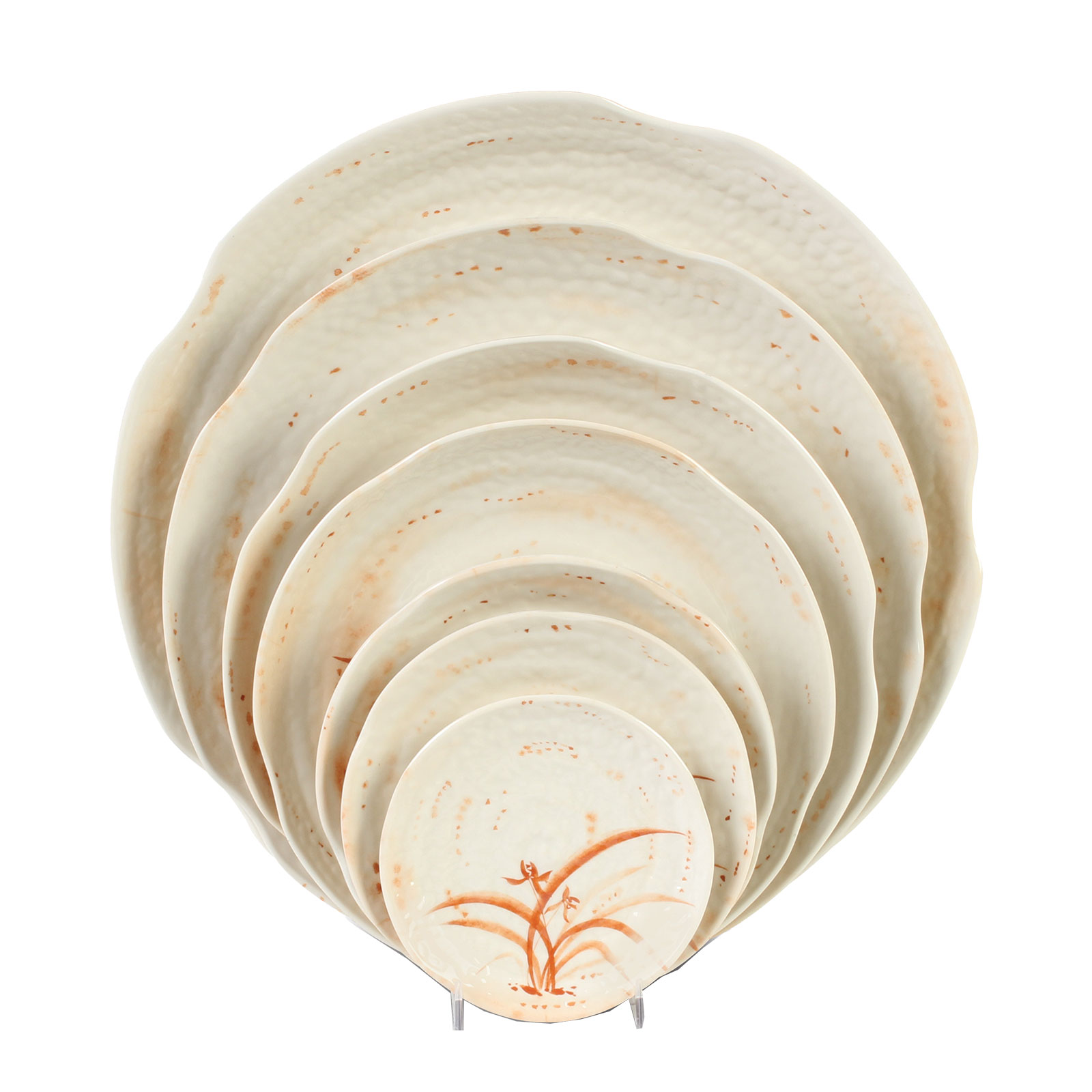 Thunder Group, 1812, Asian Dinnerware, Plastic