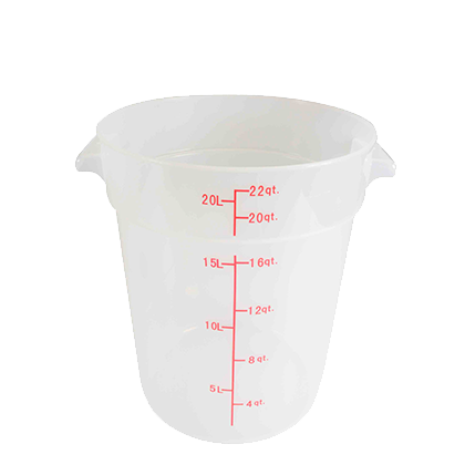 Thunder Group, PLRFT322TL, Food Preparation; Round Food Storage Container & Cover
