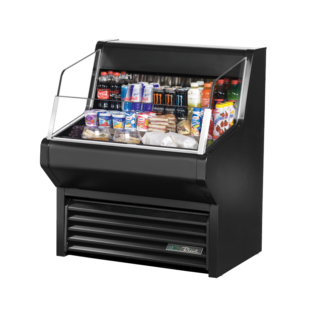 True Manufacturing, THAC-36-HC-LD, Merchandiser, Open Refrigerated Display