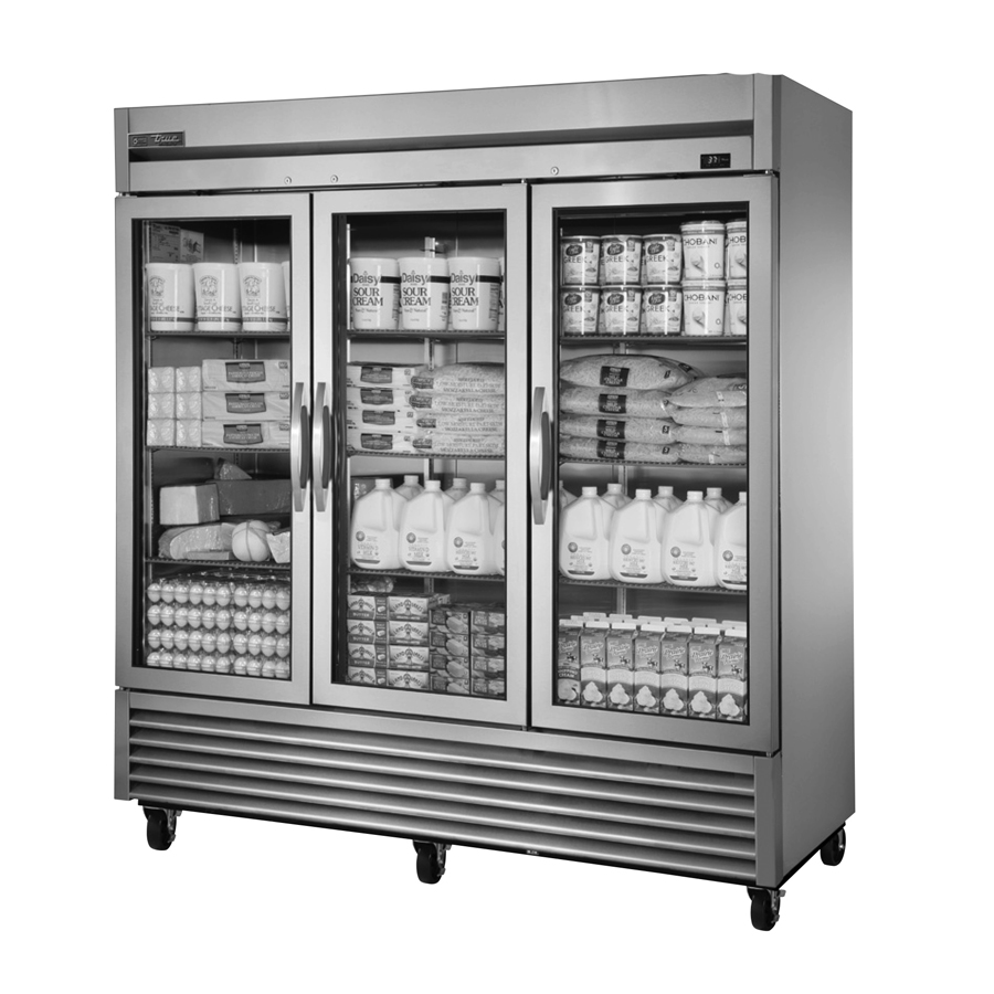 True Manufacturing, TS-72G-HC~FGD01, Refrigerator, Reach-In