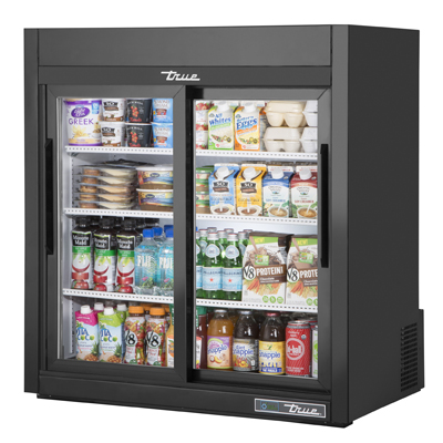 True Manufacturing, GDM-09-SQ-HC-LD, Refrigerator, Merchandiser, Countertop