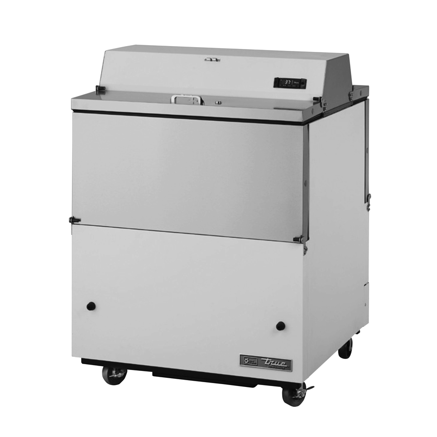 True Manufacturing, TMC-34-DS-SS-HC, Milk Cooler / Station