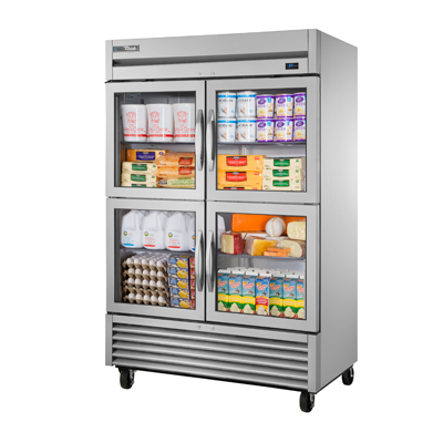 True Manufacturing, T-49G-4-HC~FGD01, Refrigerator, Reach-In