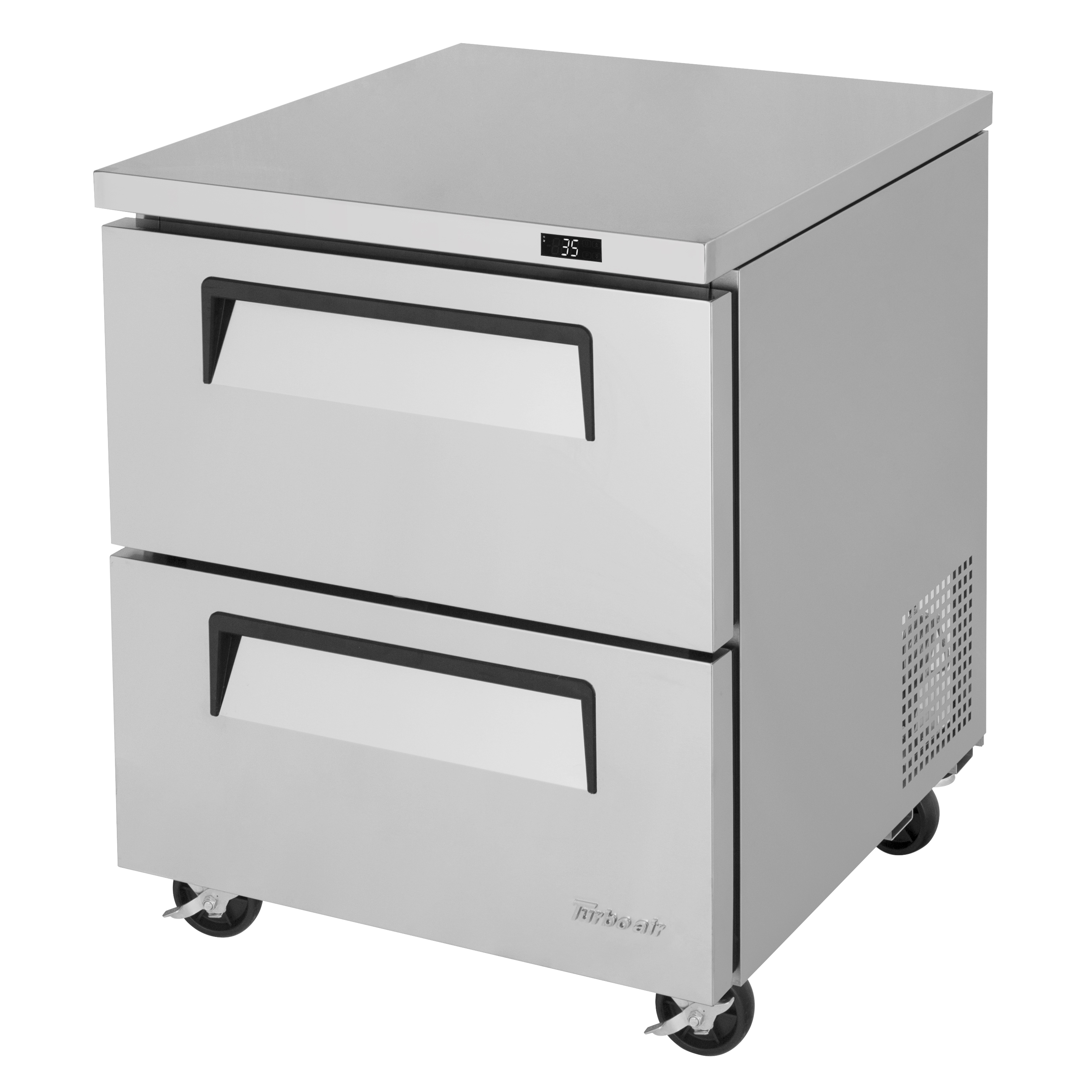 Turbo Air, TUR-28SD-D2-N, Refrigerator, Undercounter, Reach-In