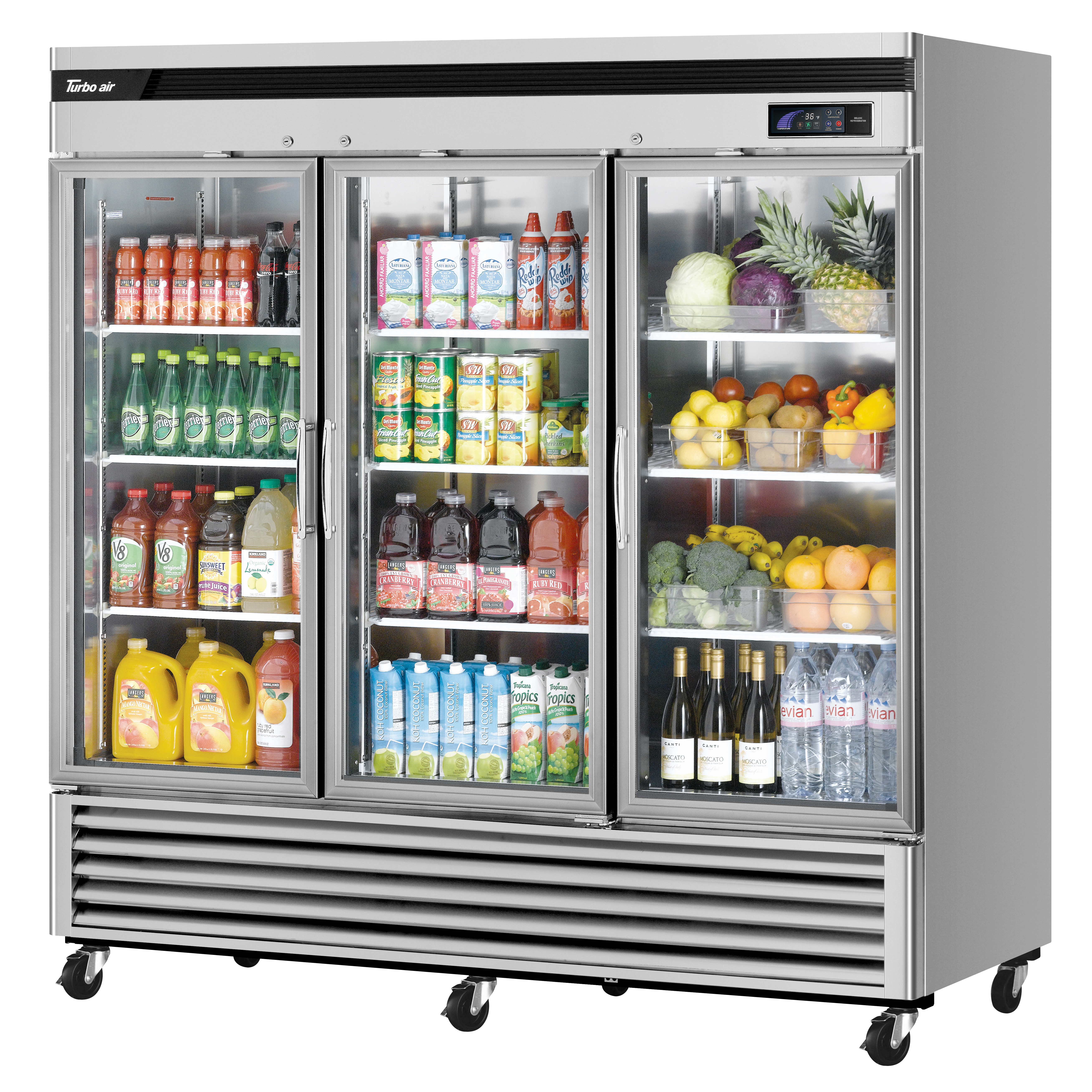 Turbo Air, TSR-72GSD-N, Refrigerator, Merchandiser