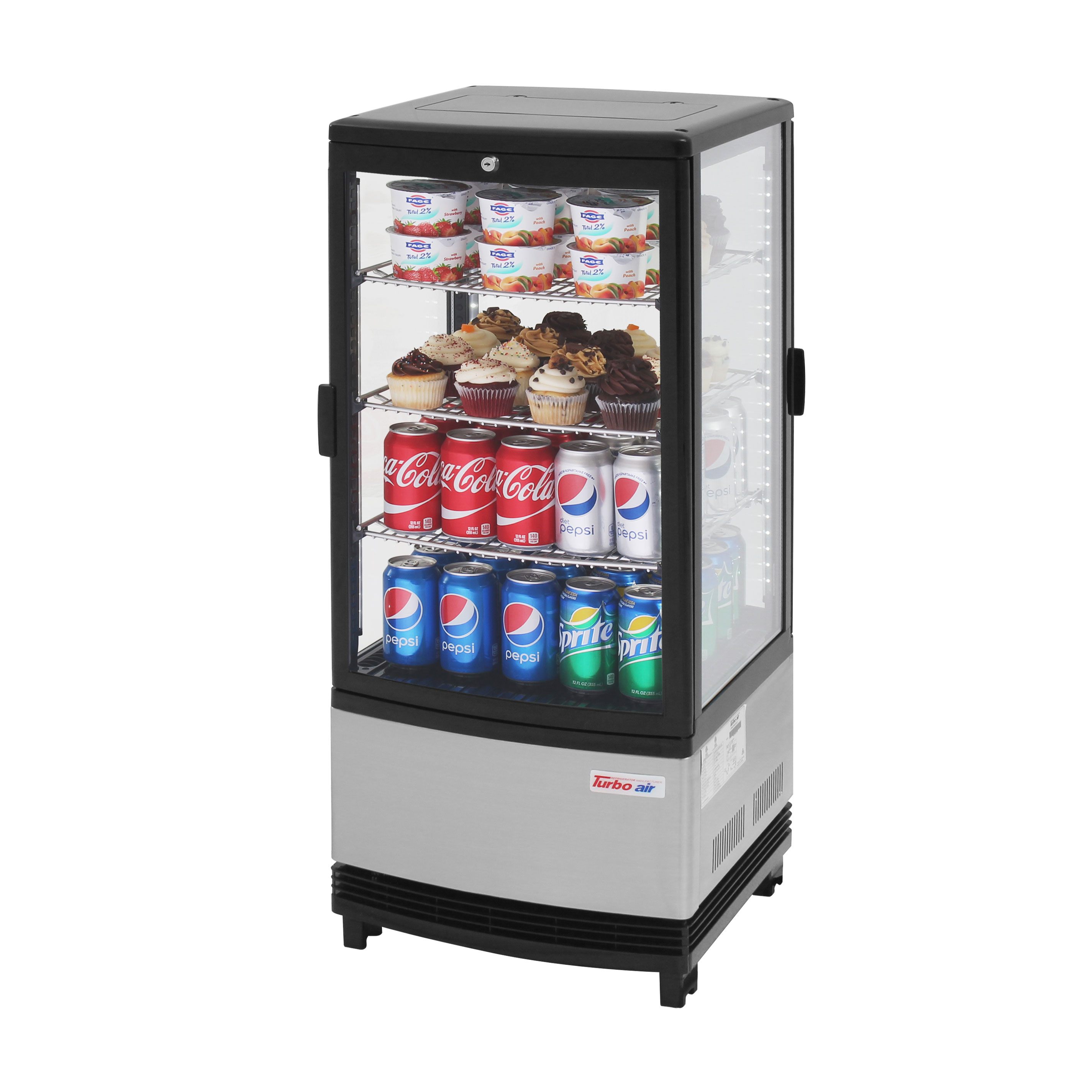 Turbo Air, CRT-77-2R-N, Display Case, Refrigerated, Countertop