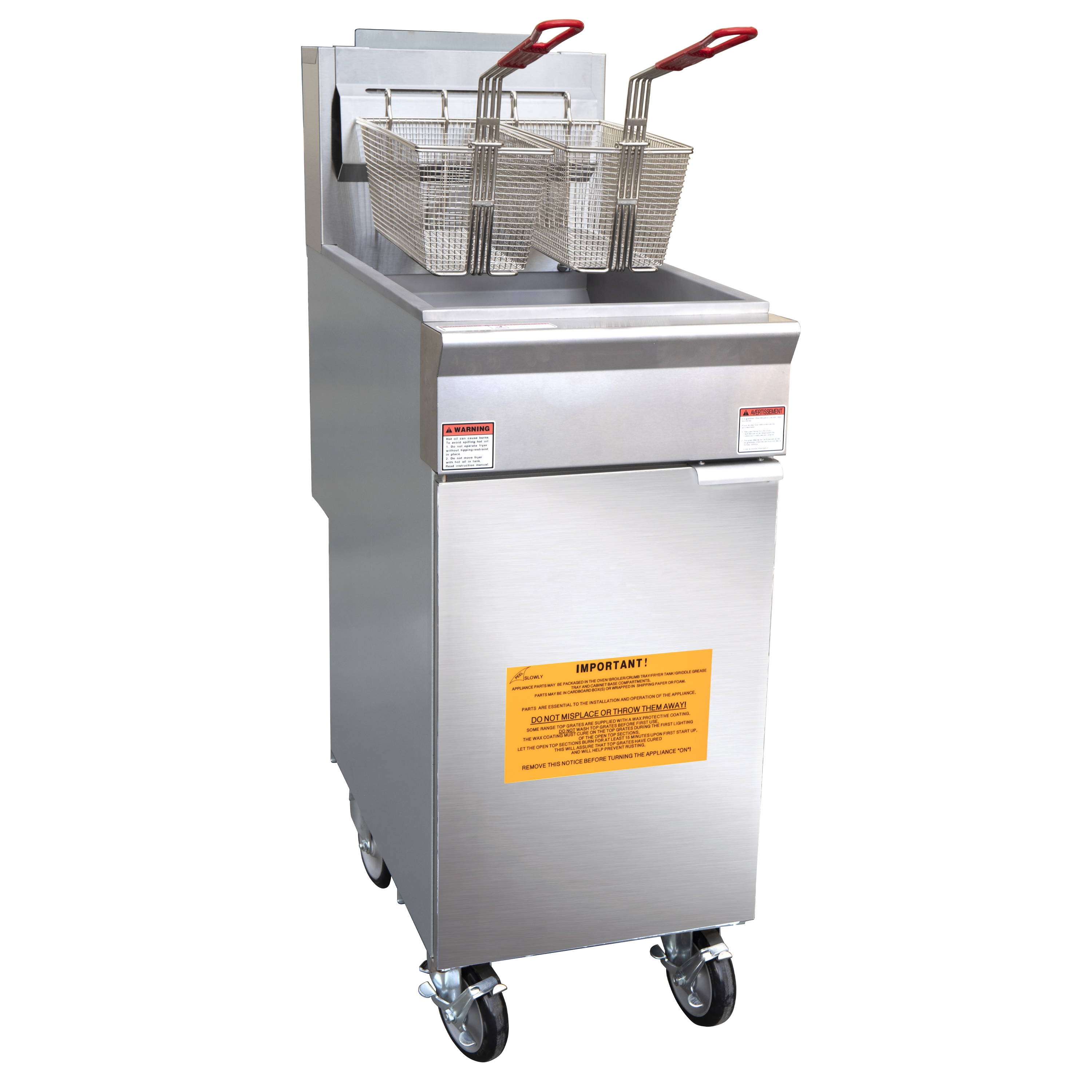 Valyr, VALGF-90NG, Gas Fryer
