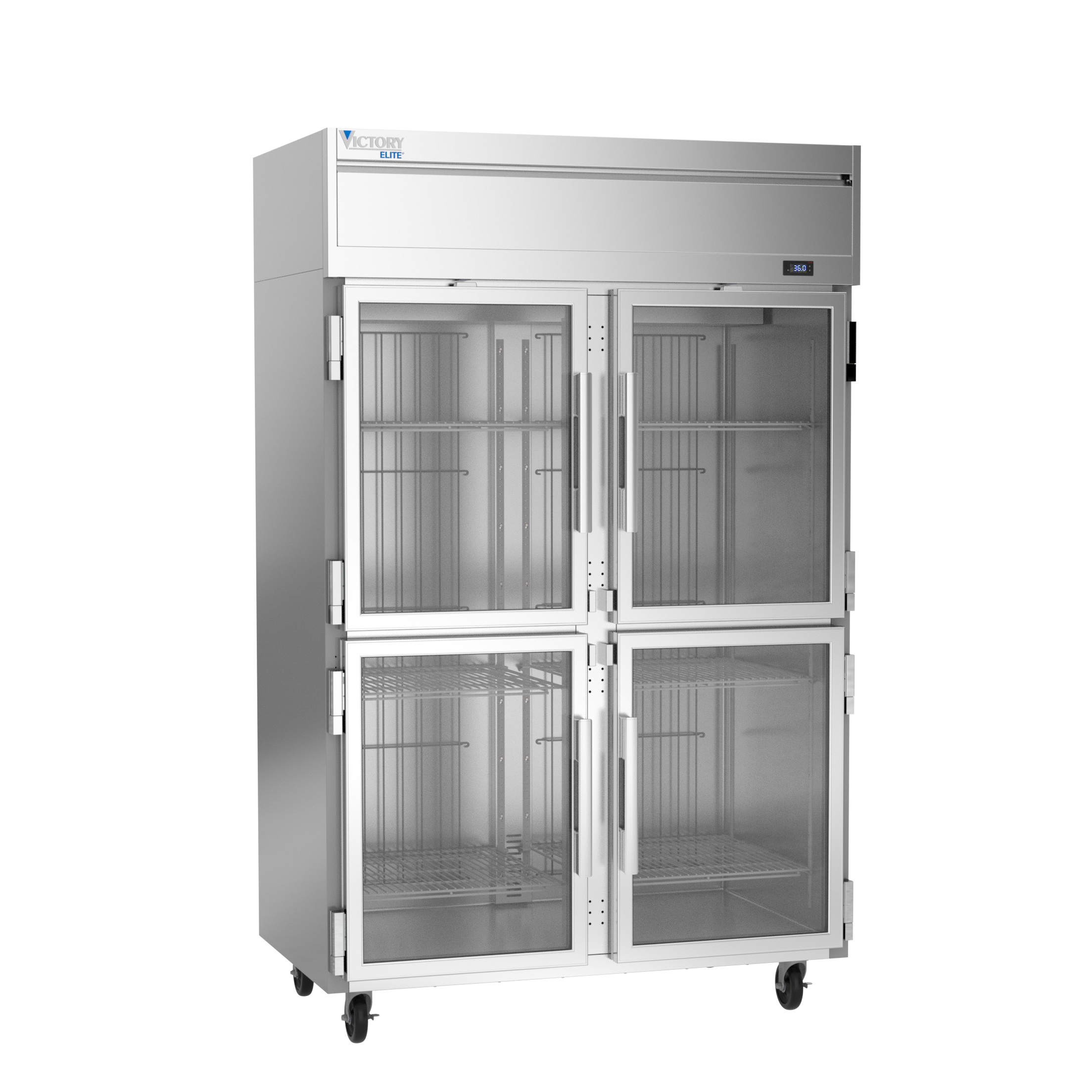 Victory Refrigeration, VERSA-2D-HG-HC, Refrigerator, Reach-In
