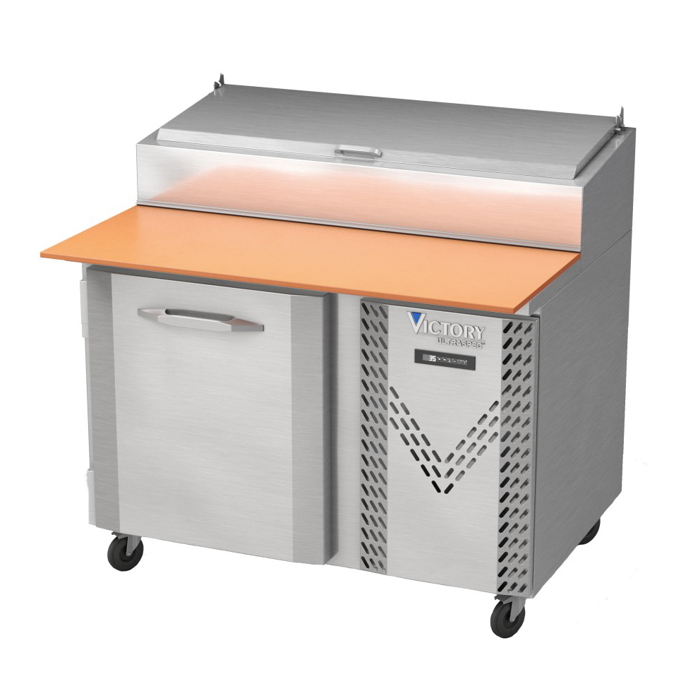 Victory Refrigeration, VPP46, Refrigerated Counter, Pizza Prep Table