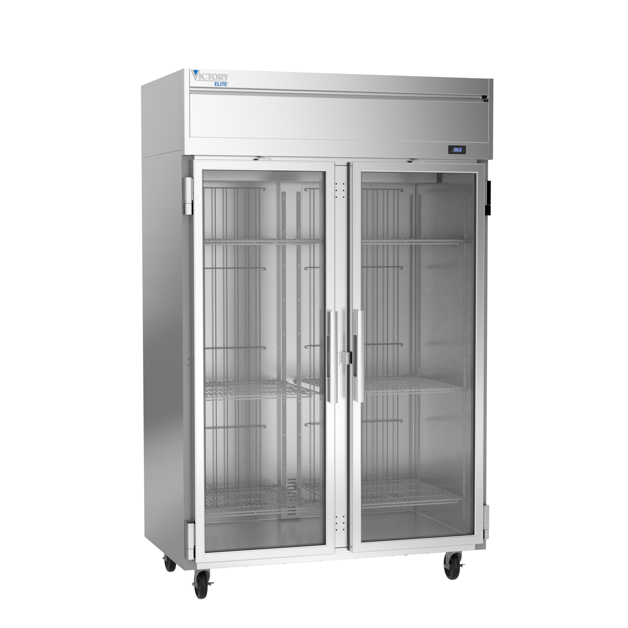 Victory Refrigeration, VERSA-2D-GD-HC, Refrigerator, Reach-In