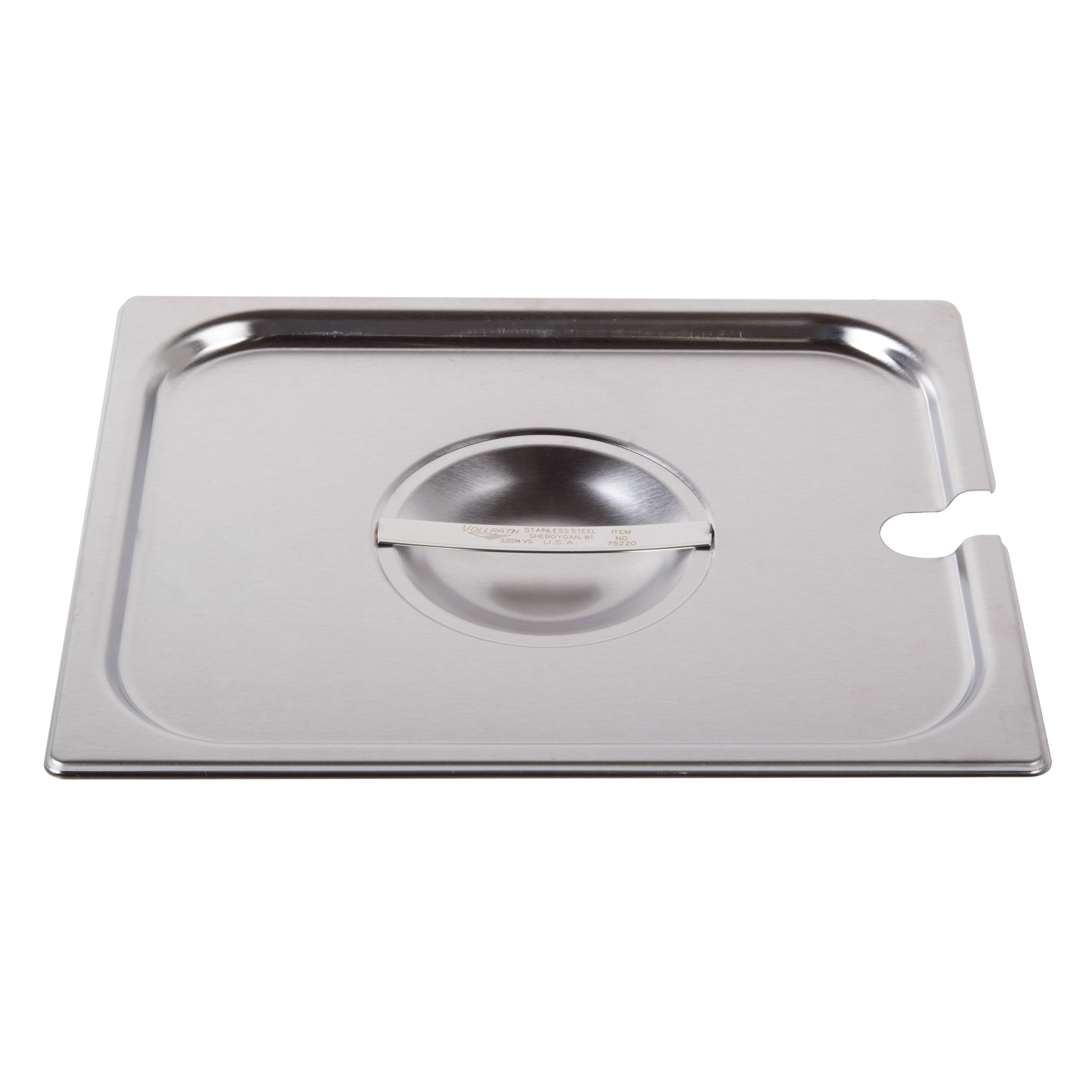 Vollrath, 75220, Steam Table Pan Cover, Stainless Steel