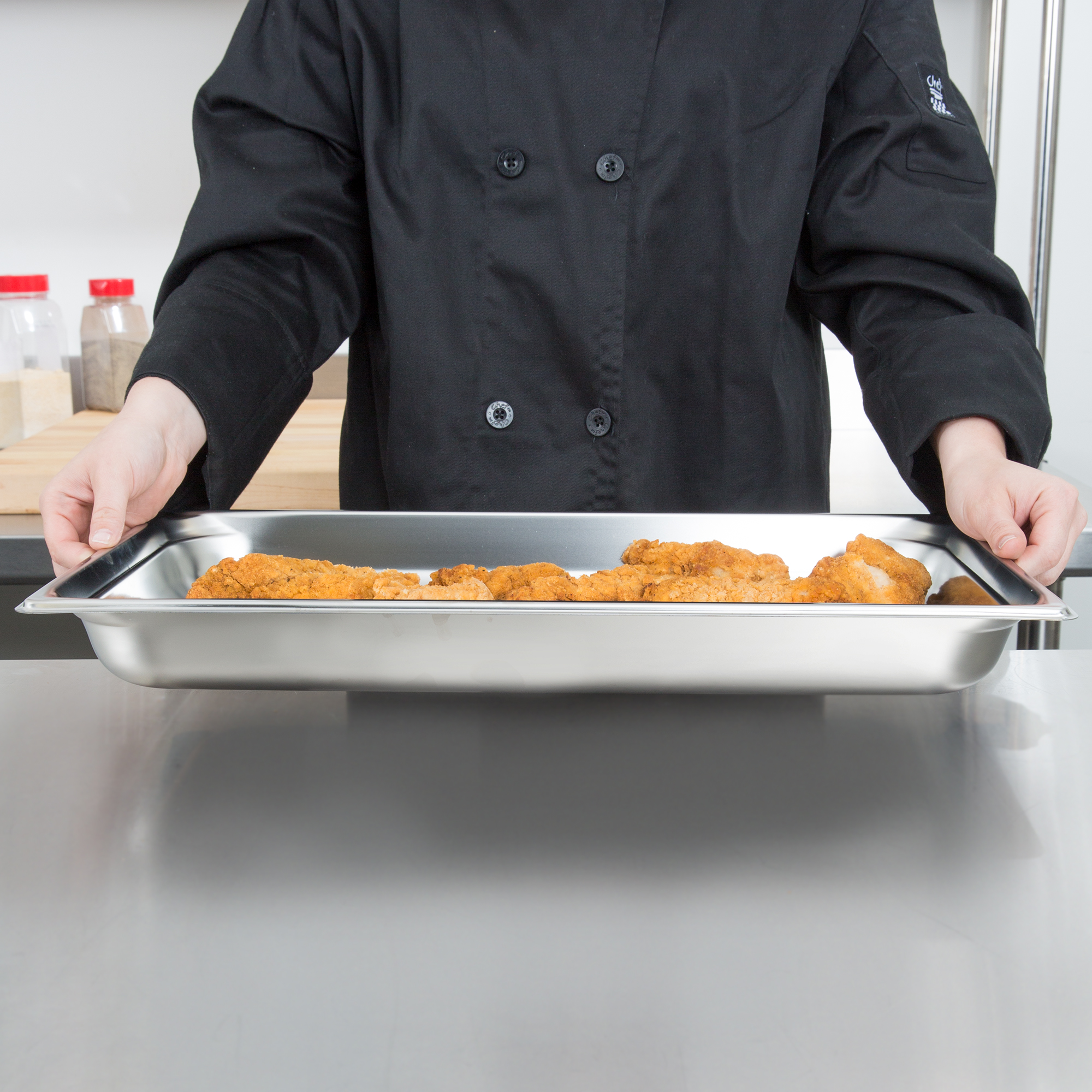 Vollrath, 90052, Steam Table Pan, Stainless Steel, 1/1 Size