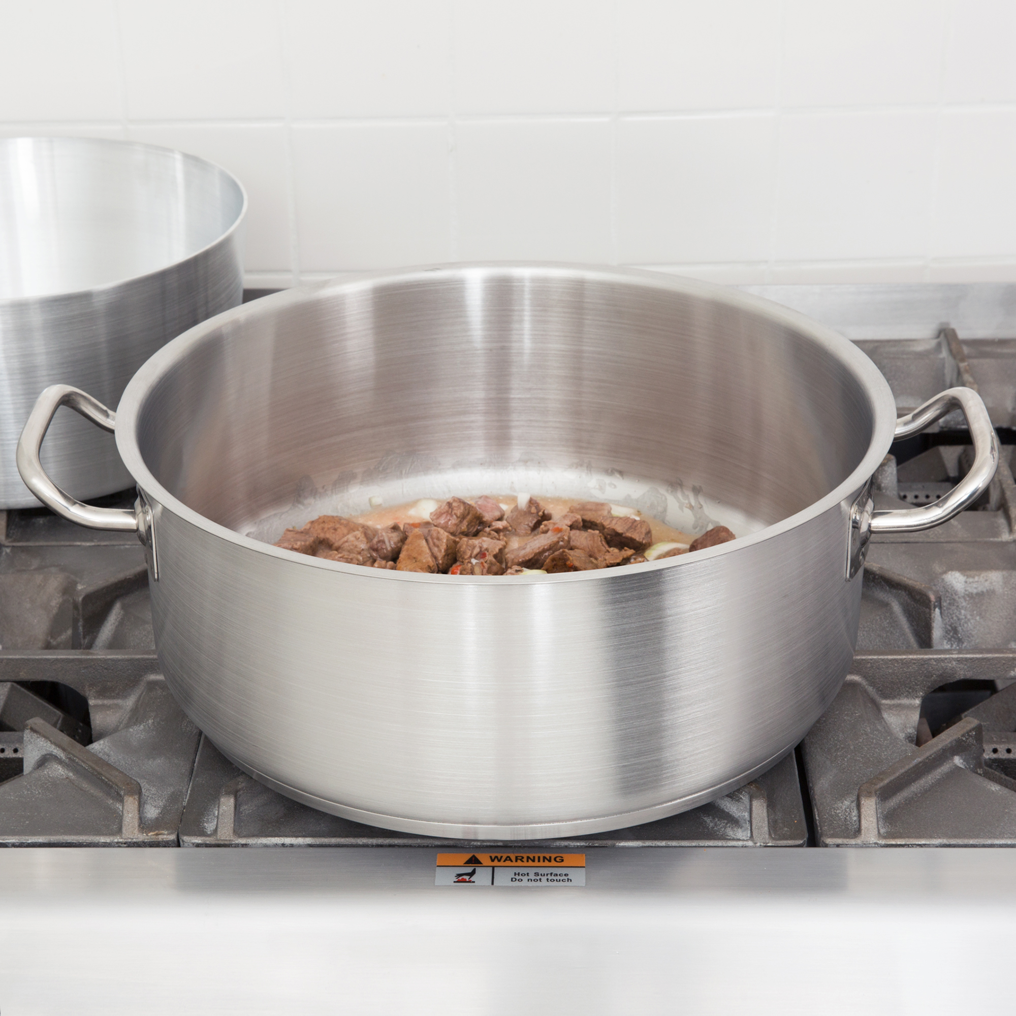 Vollrath, 3814, Brazier Pan, 14 Quart, Stainless Steel