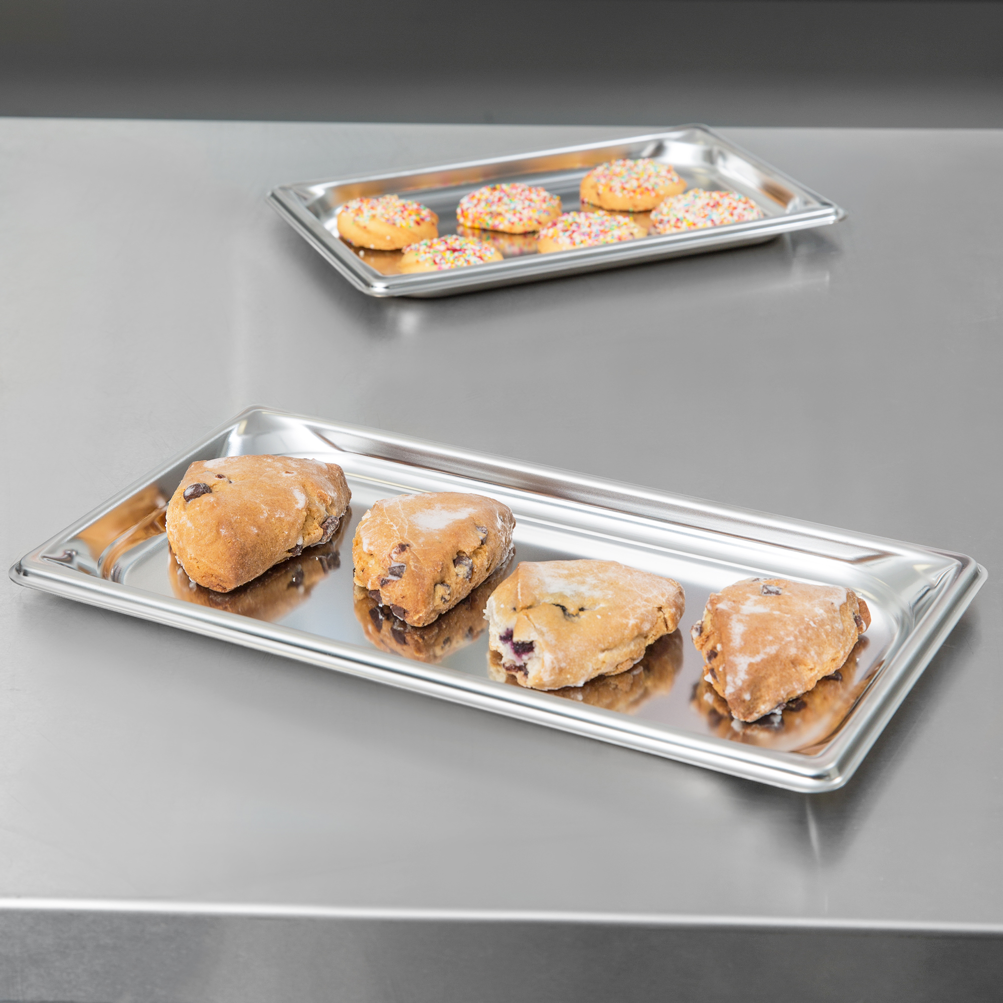 Vollrath, 90302, Steam Table Pan, Stainless Steel, 1/3 Size
