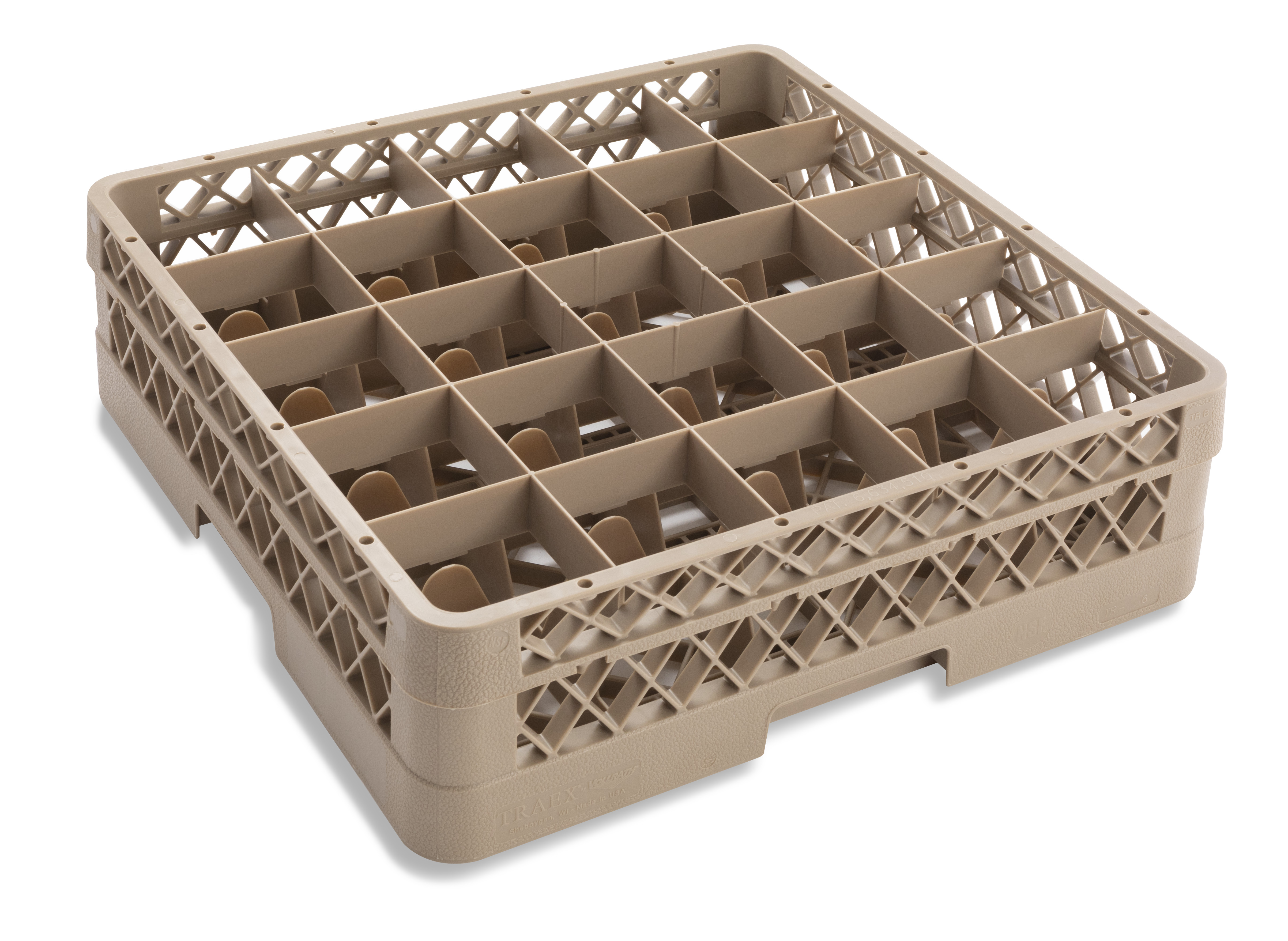 Traex®, TR6B, Dishwasher Rack, Glass Compartment