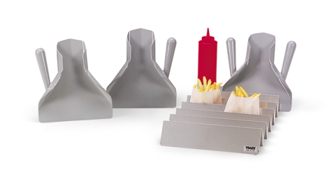 Vollrath, 3670, French Fry Scoop, Plastic Alloy, Silver