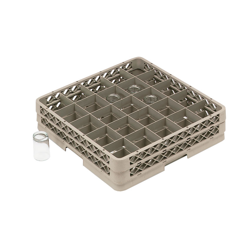 Vollrath, TR13BB, Dishwasher Rack, Glass Compartment