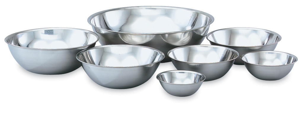 Vollrath, 47934, Mixing Bowl, Metal, 4 Quart, 10-11/16