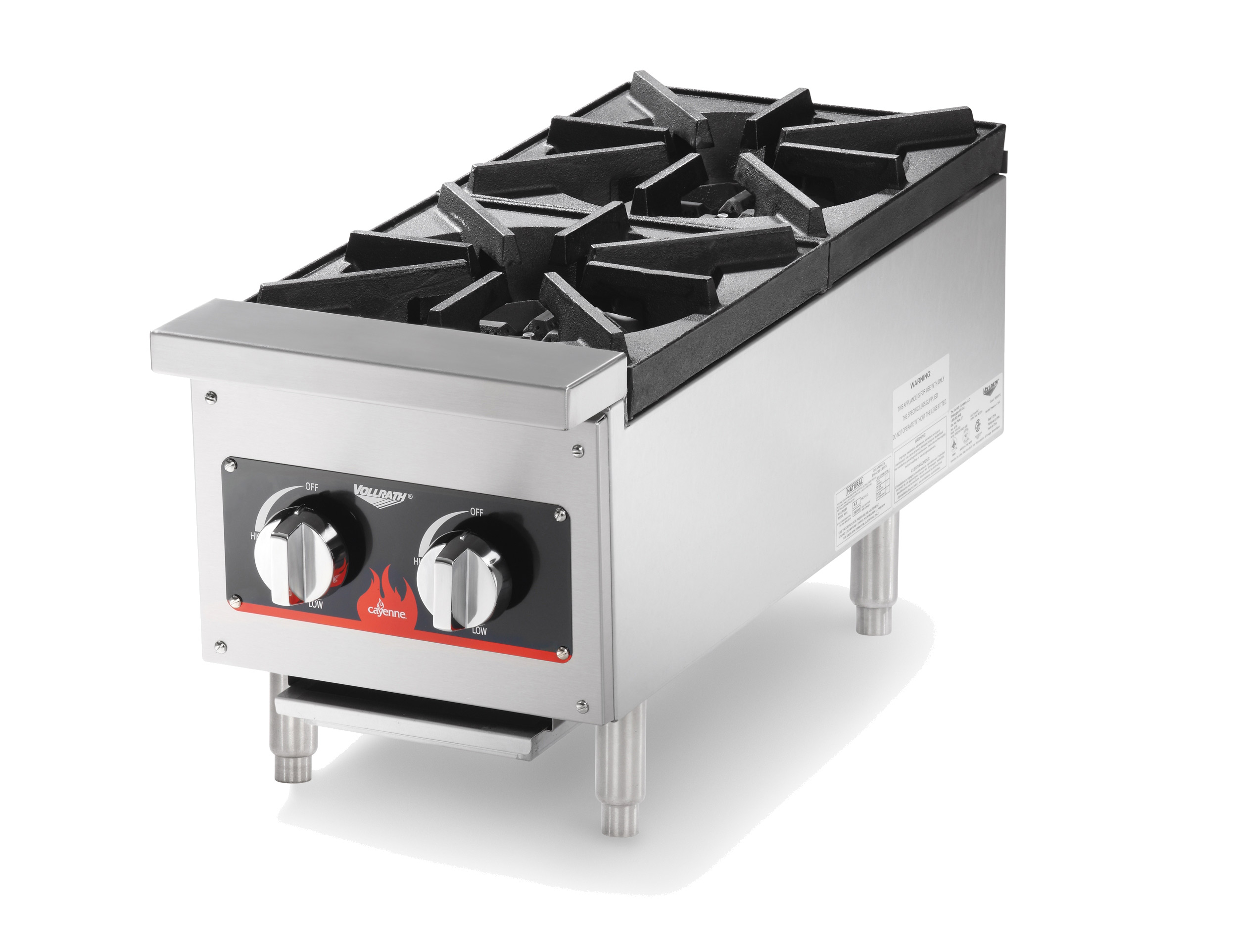 Vollrath, 40736, Hotplate, Countertop, Gas