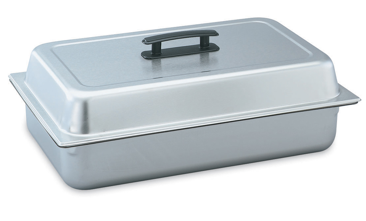 Vollrath, 77200, Steam Table Pan Cover, Stainless Steel, Full Size