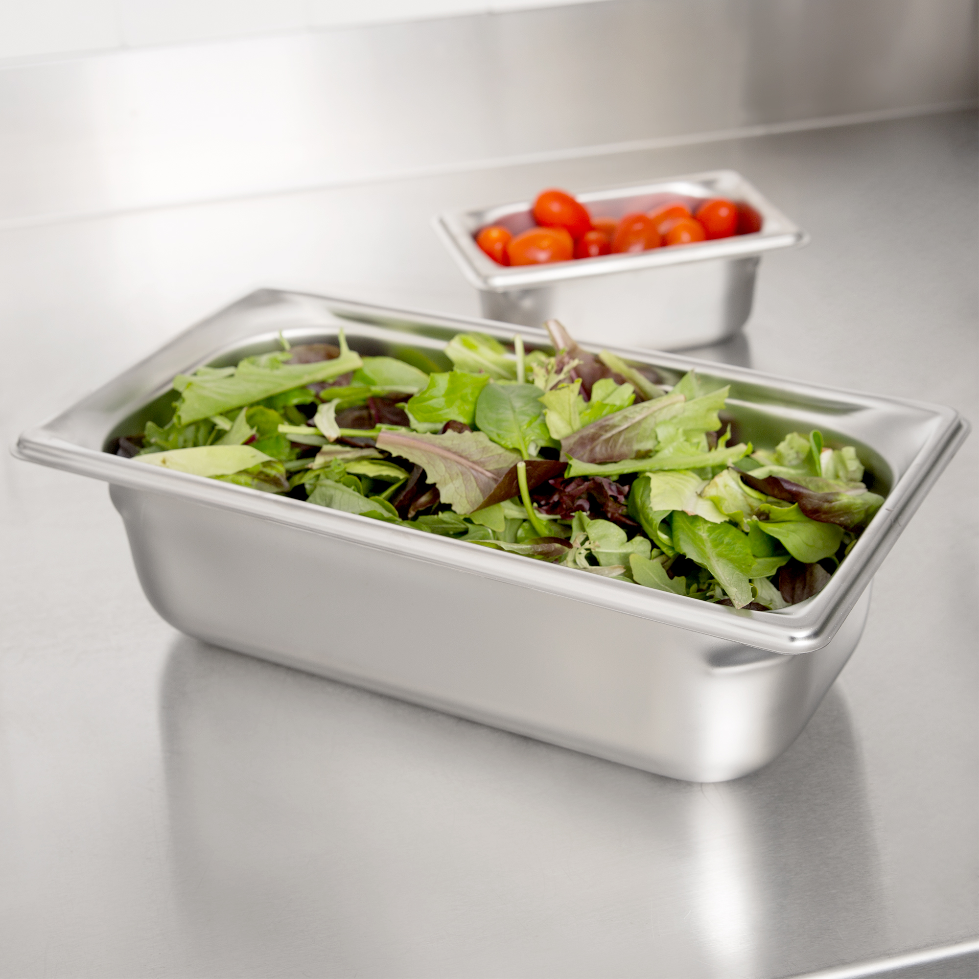 Vollrath, 90342, Steam Table Pan, Stainless Steel, 1/3 Size, Plastic