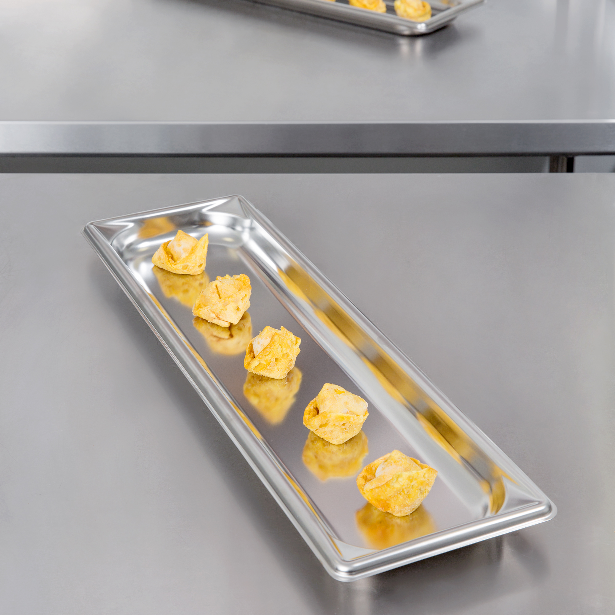 Vollrath, 90512, Steam Table Pan, Stainless Steel, 2/4 Size