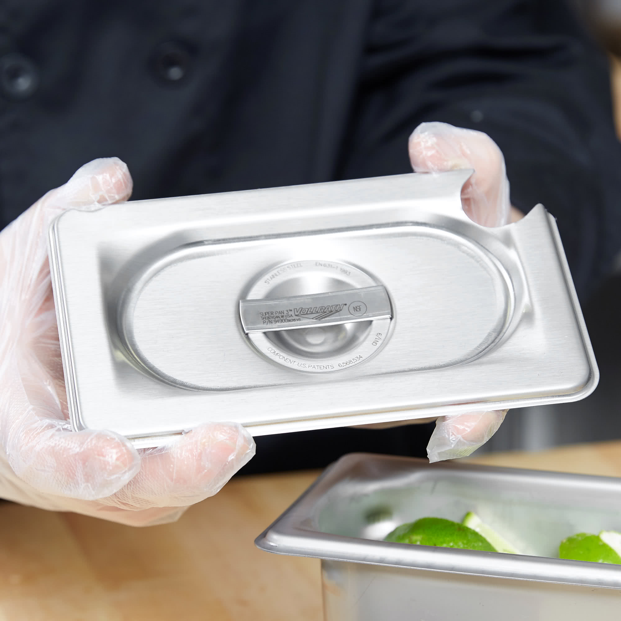 Vollrath, 93900, Steam Table Pan Cover, Stainless Steel