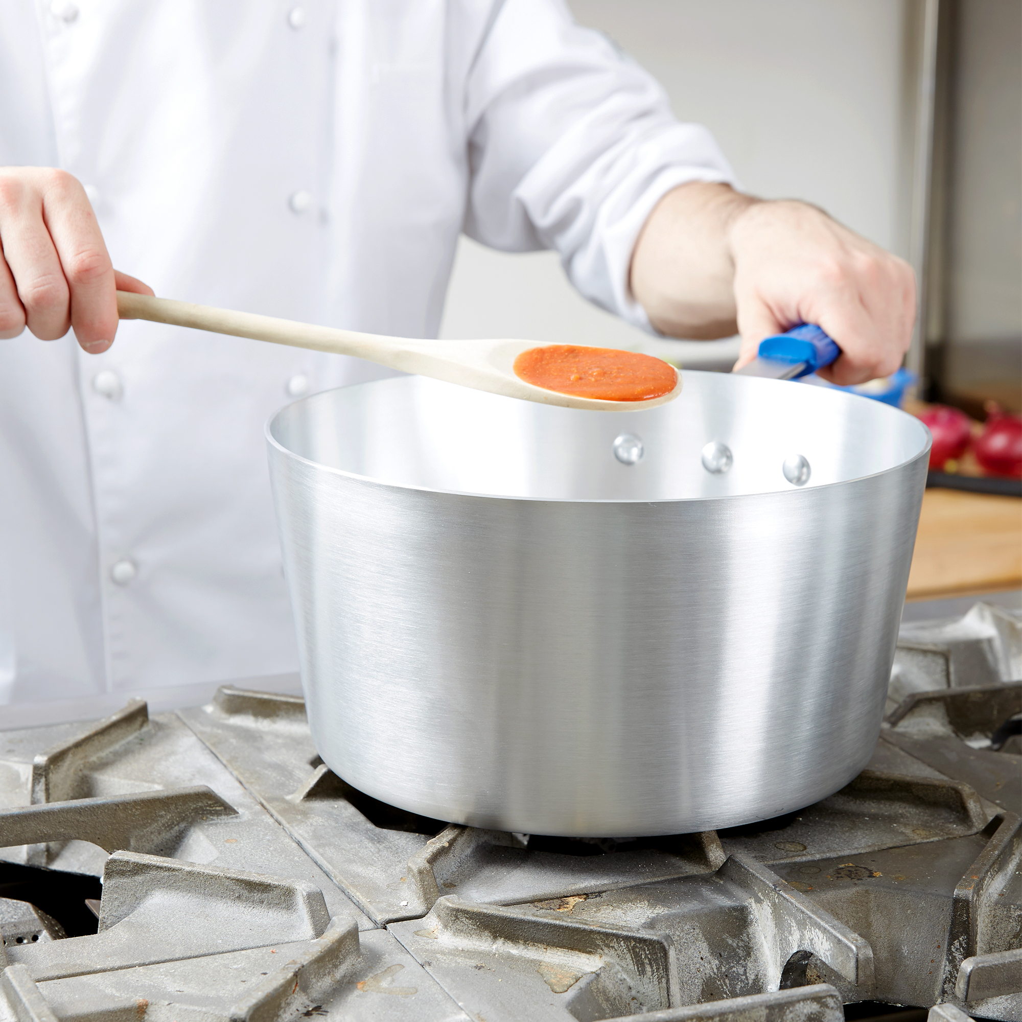 Vollrath, 434812, Sauce Pan, 8-1/2 Quart, Aluminum Alloy, Tapered